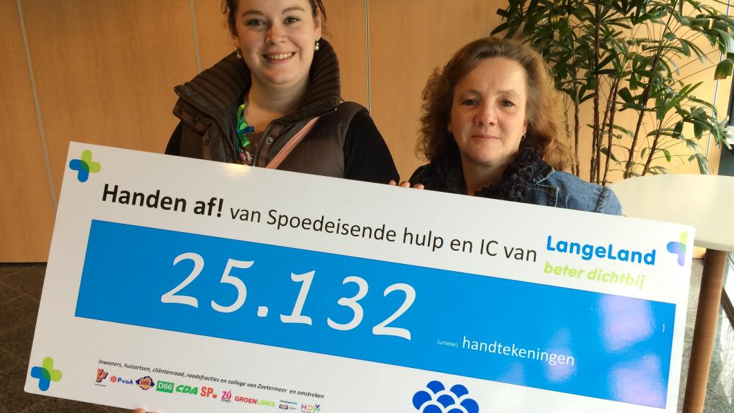 Saskia van der Zeeuw en Brigitte Kersbergen
