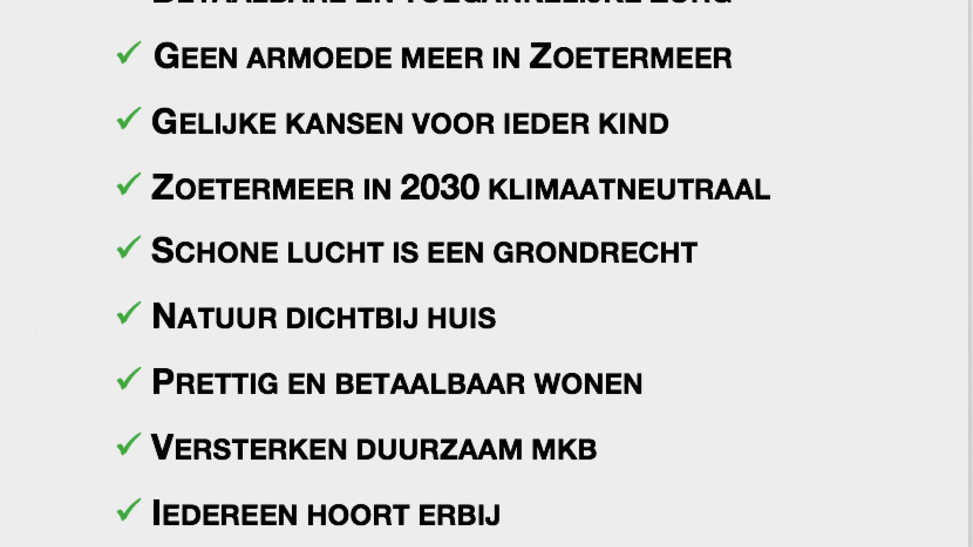 Tien Punten GroenLinks Zoetermeer.png