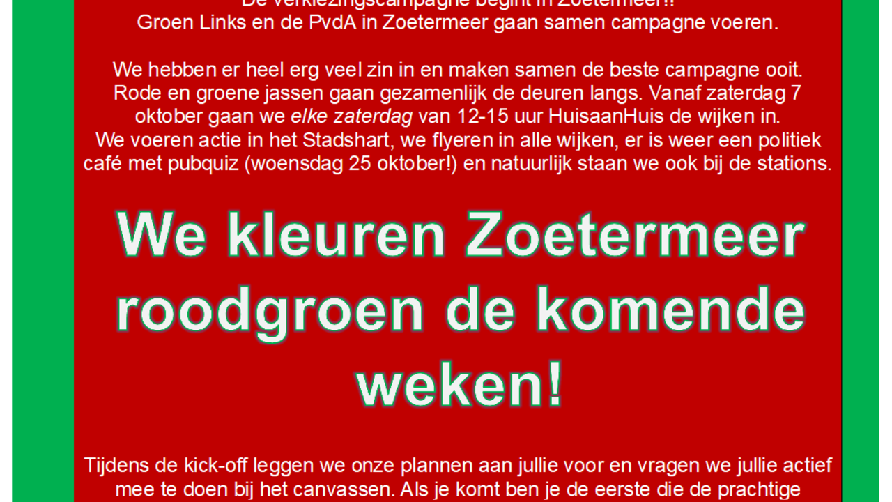 Campagne nieuwsflits