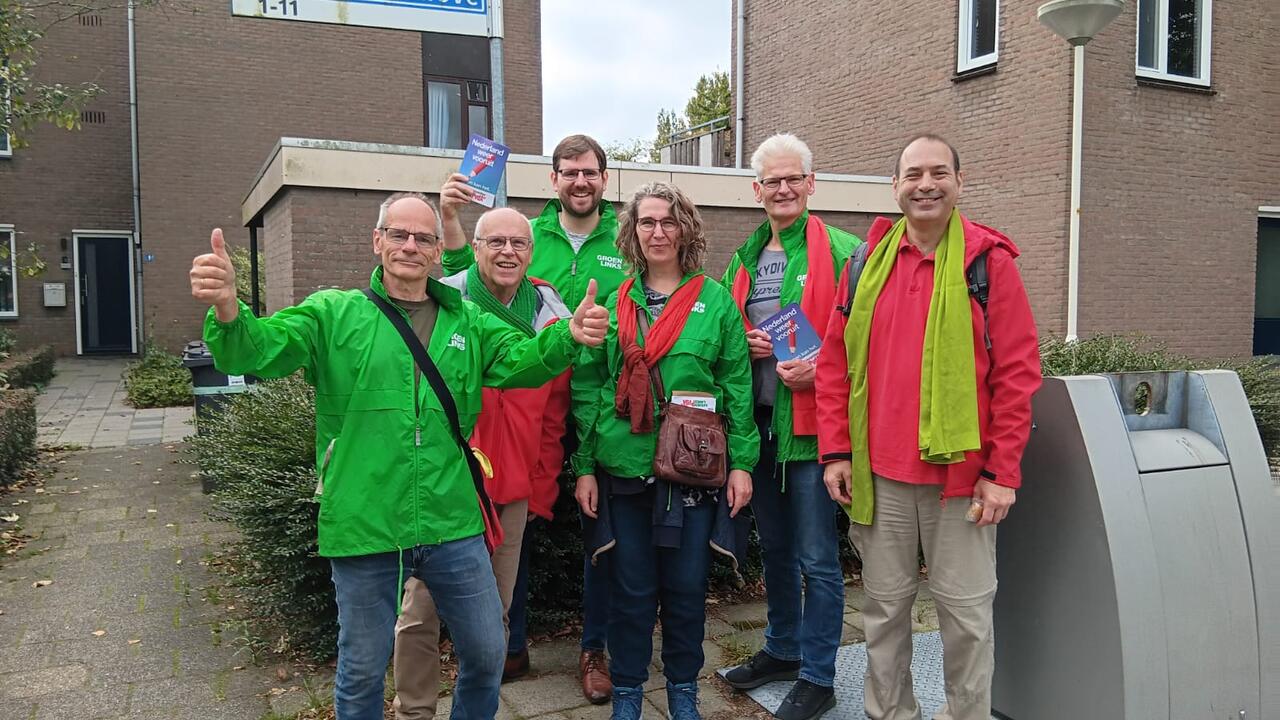 GroenLinks en PvdA vrijwilligers
